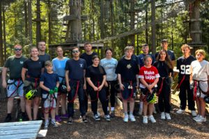 Jugendfeuerwehr Ausflug in den Kletterpark Traben-Trarbach