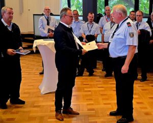Ehrung für 45 Jahre Feuerwehrdienst