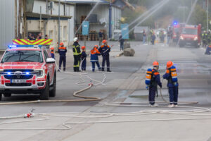 Teilnahme an der Jugendfeuerwehr-Jahresübung der VG Konz